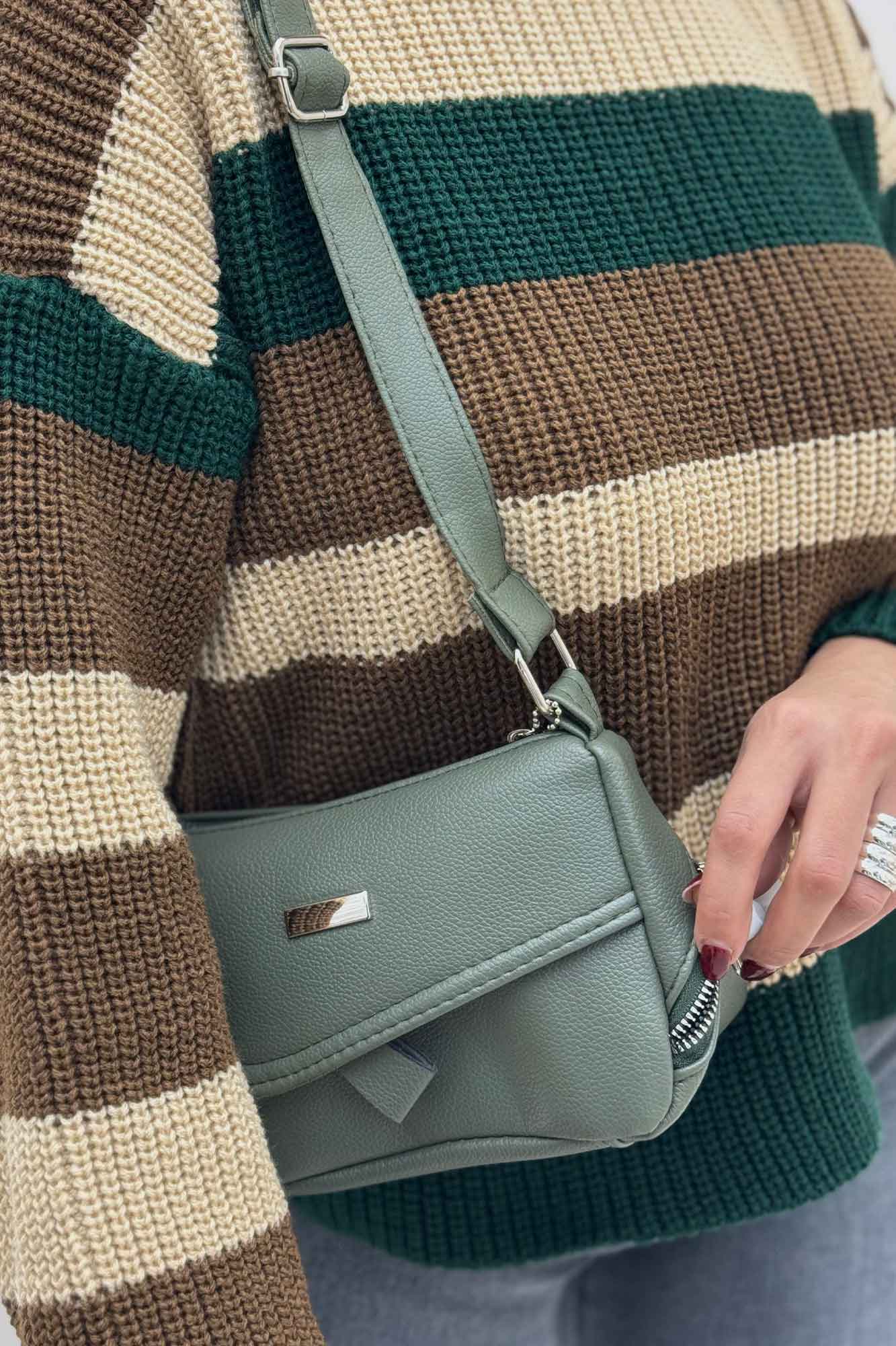 کیف دوشی جلو هلالی کوچک 4259