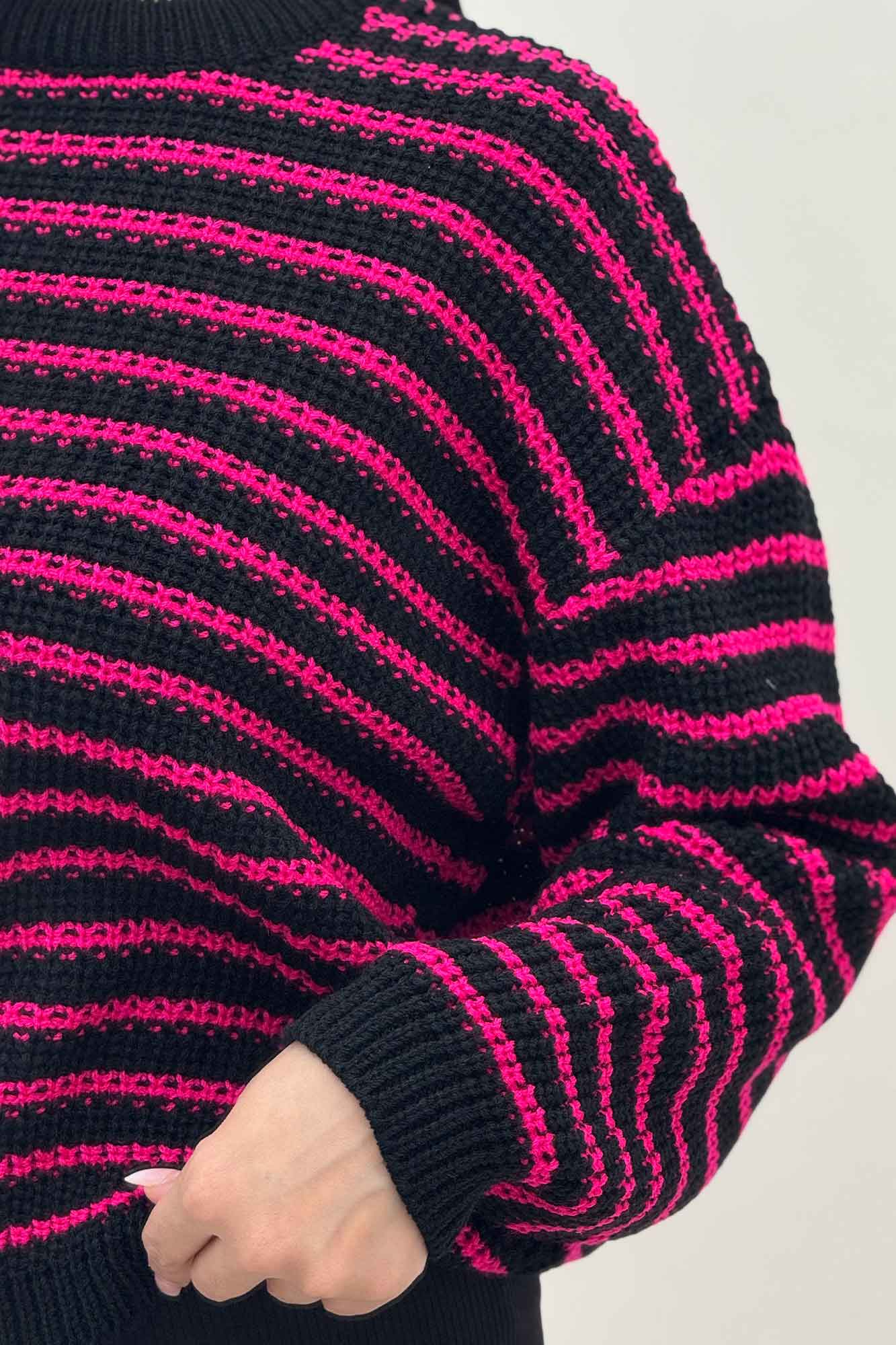 بلوز بافت راه راه کد 536