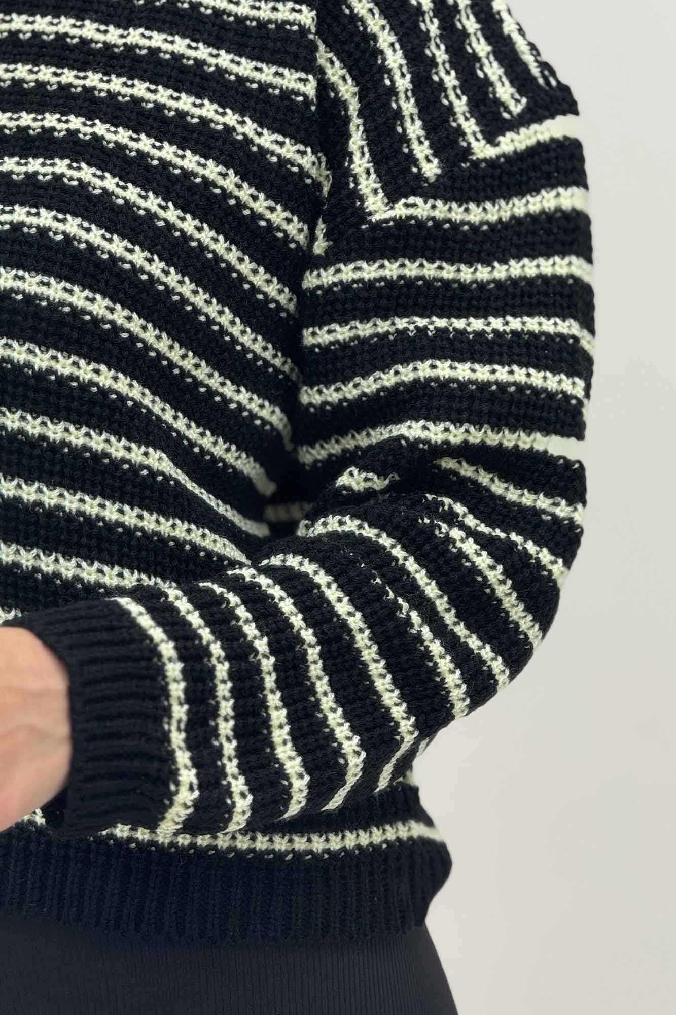 بلوز بافت راه راه کد 536