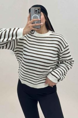 بلوز بافت راه راه کد 536