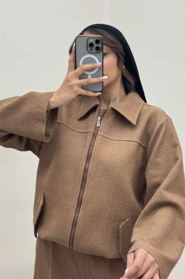 ست سویشرت و شلوار کتان راین