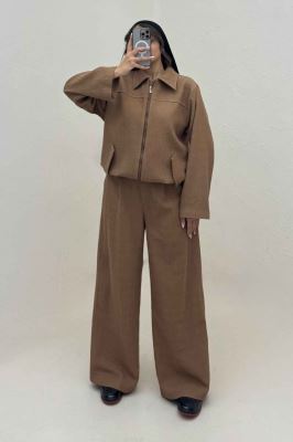 ست سویشرت و شلوار کتان راین