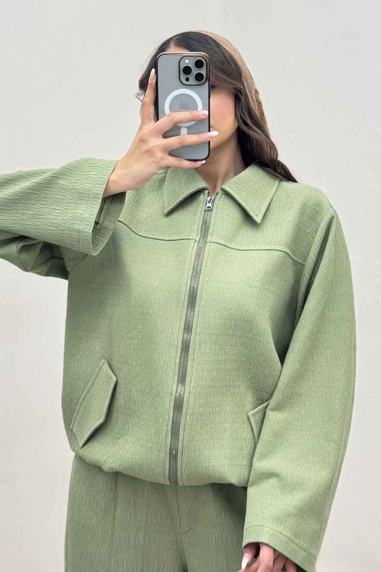 ست سویشرت و شلوار کتان راین