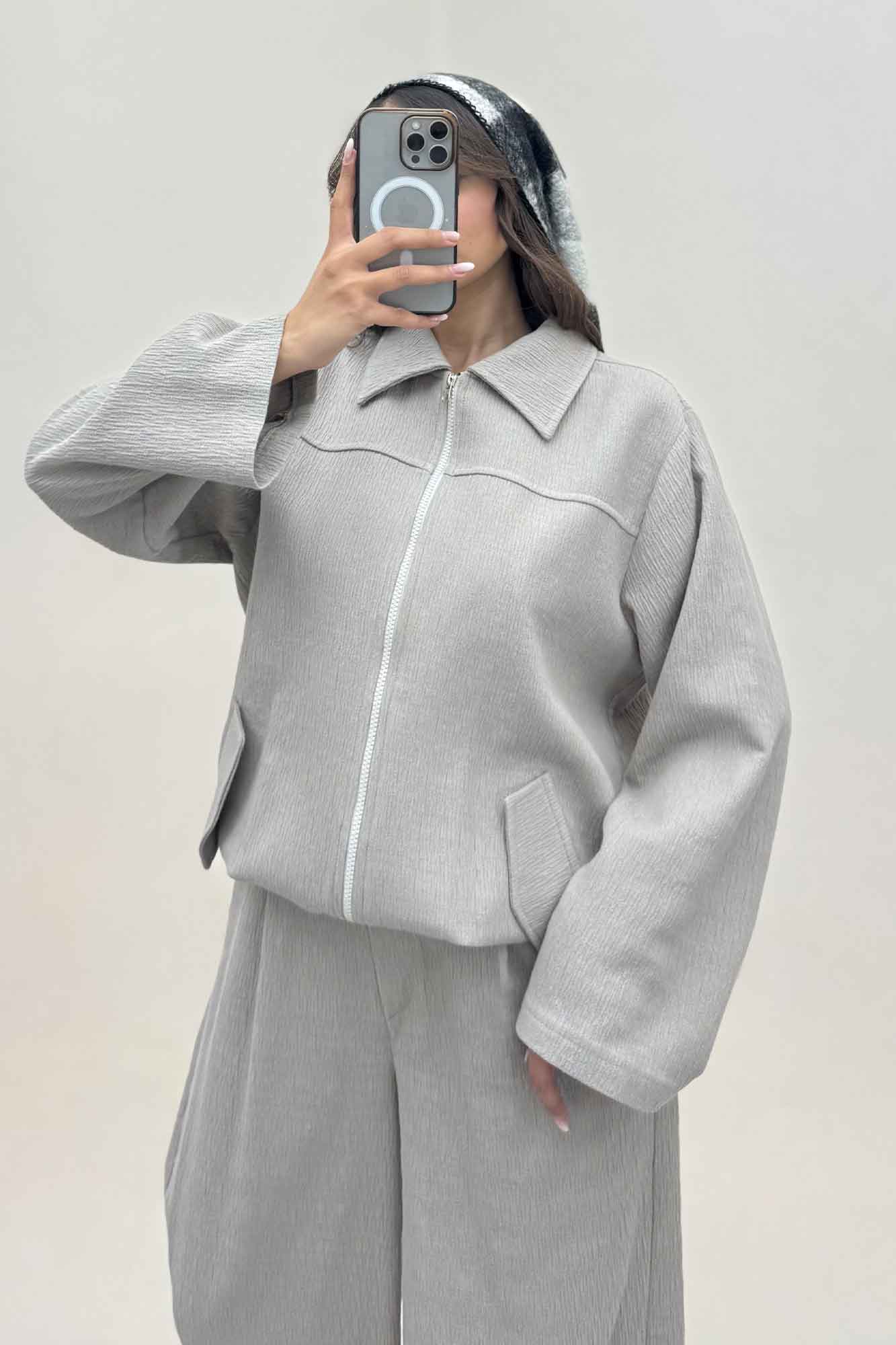 ست سویشرت و شلوار کتان راین