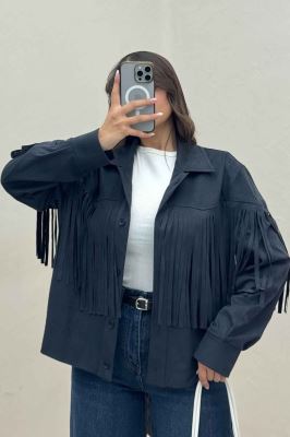 کت جیر آستردار سرخپوستی