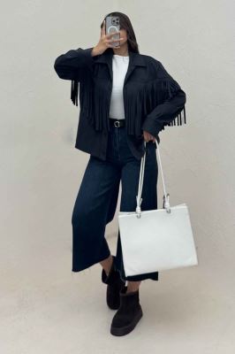 کت جیر آستردار سرخپوستی