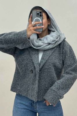 کت ویکتونا آستردار تک دکمه