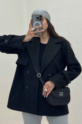 کت فوتر کشمیر دو جیب خطی