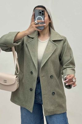 پالتو آستردار چهار دکمه فوتر LOOK