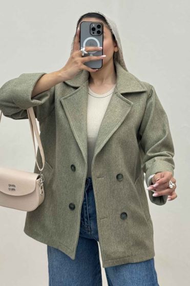 پالتو آستردار چهار دکمه فوتر LOOK