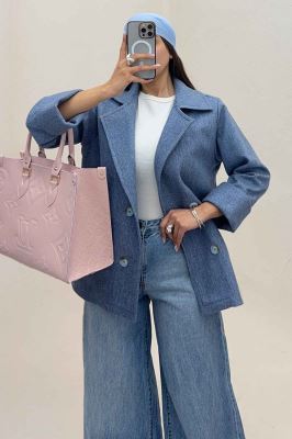 پالتو آستردار چهار دکمه فوتر LOOK