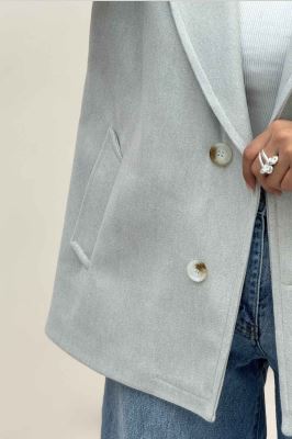 پالتو آستردار چهار دکمه فوتر LOOK