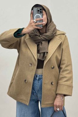 پالتو آستردار چهار دکمه فوتر LOOK