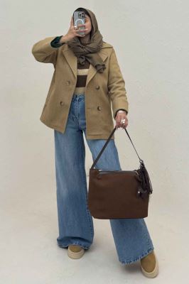 پالتو آستردار چهار دکمه فوتر LOOK