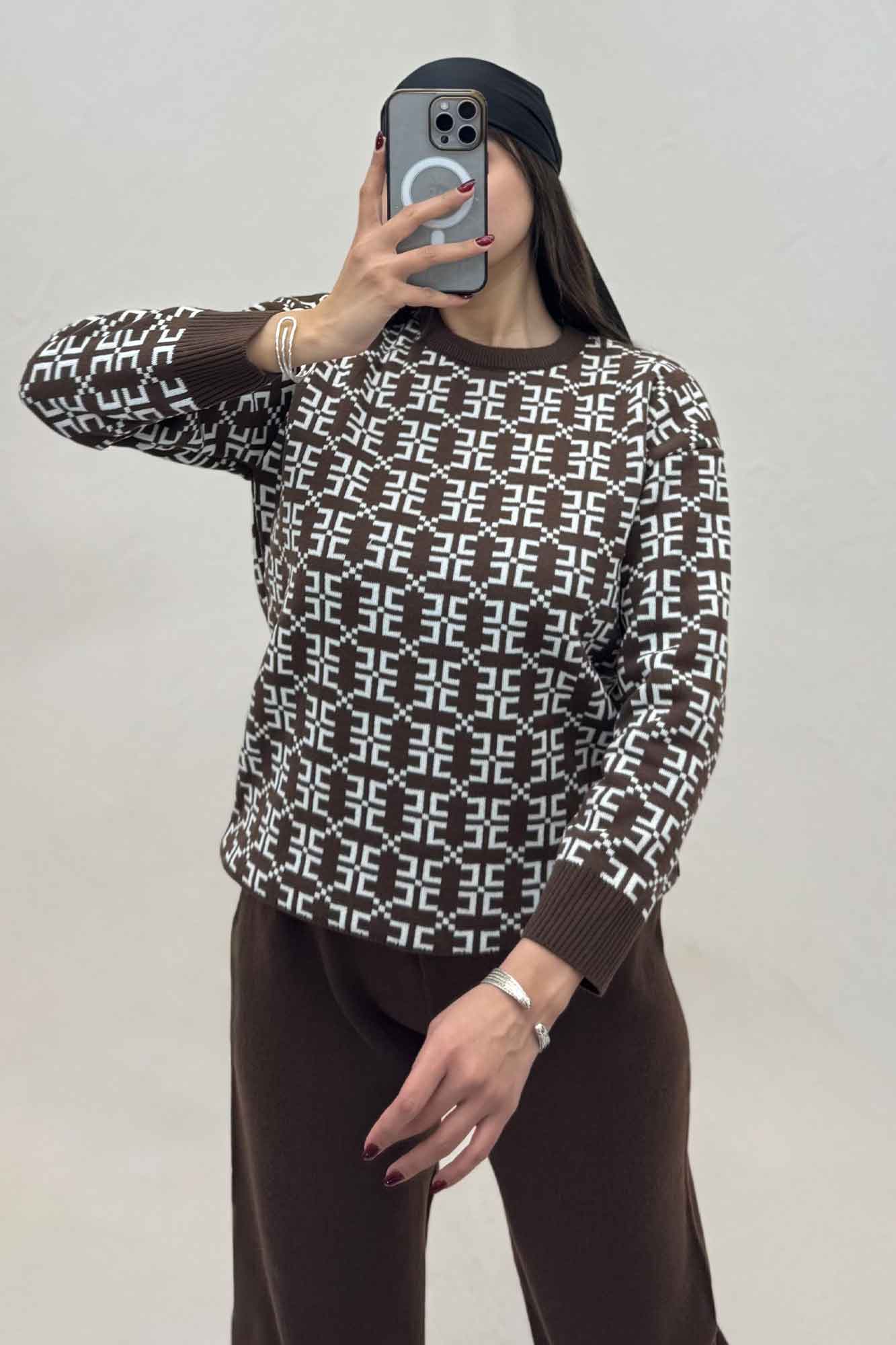 ست دورس و شلوار بافت گراناوا