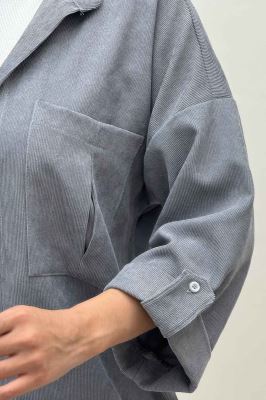 شومیز مانتویی کبریتی پاییزه