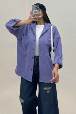 شومیز مانتویی کبریتی پاییزه