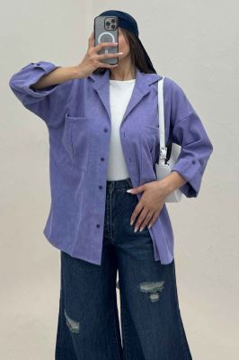 شومیز مانتویی کبریتی پاییزه