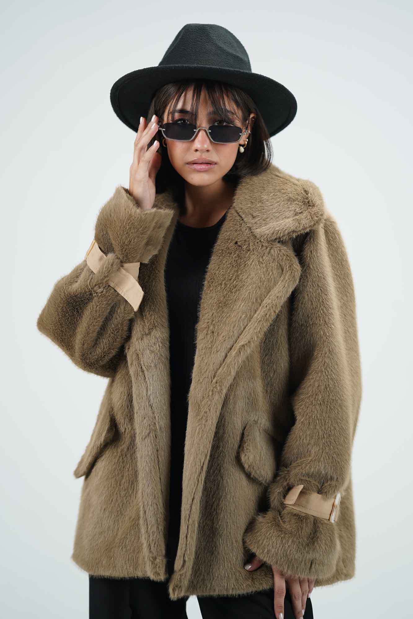 پالتو پوست آستردار نرمینه