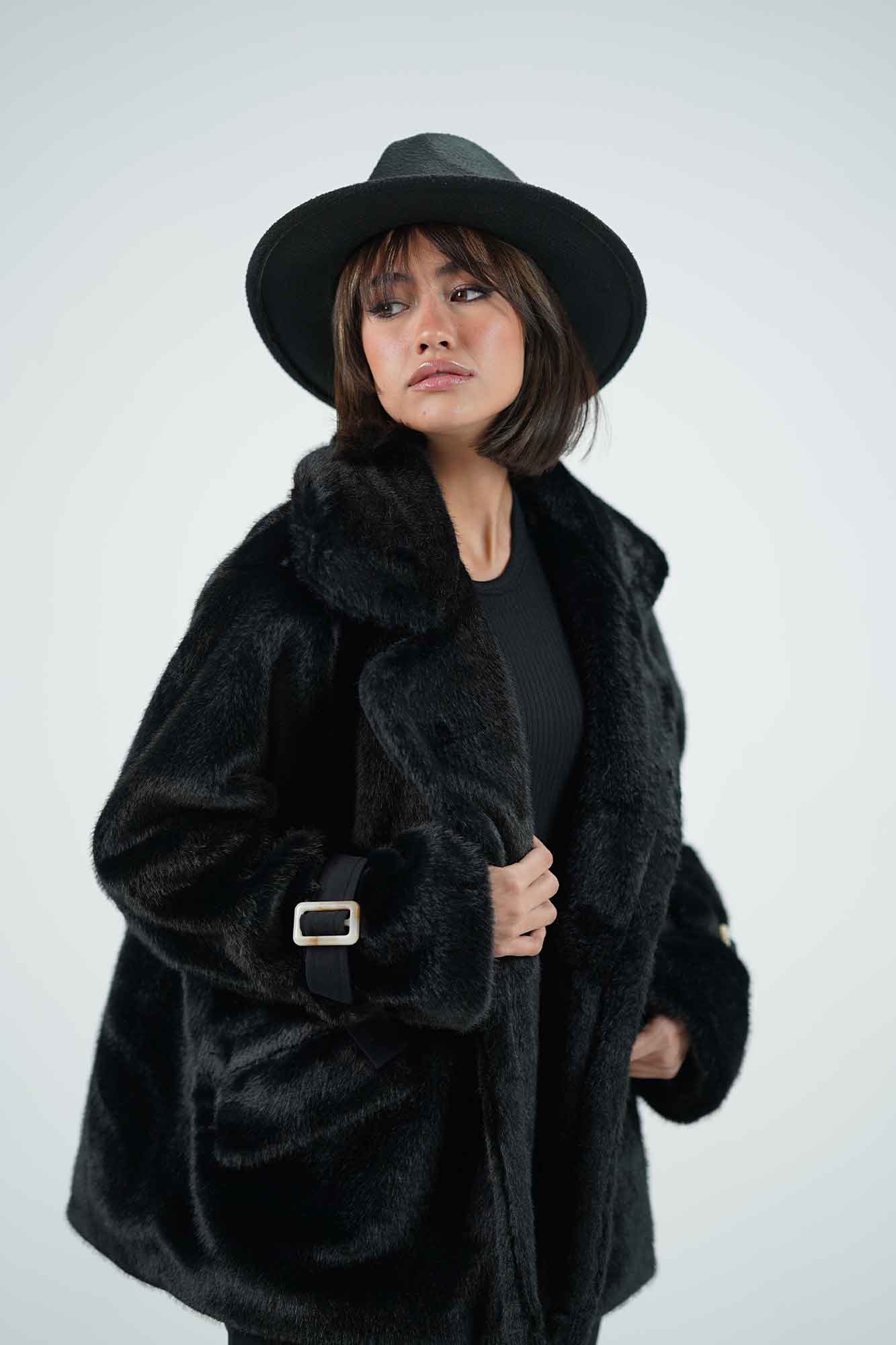 پالتو پوست آستردار نرمینه