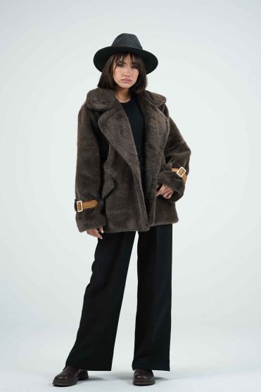 پالتو پوست آستردار نرمینه