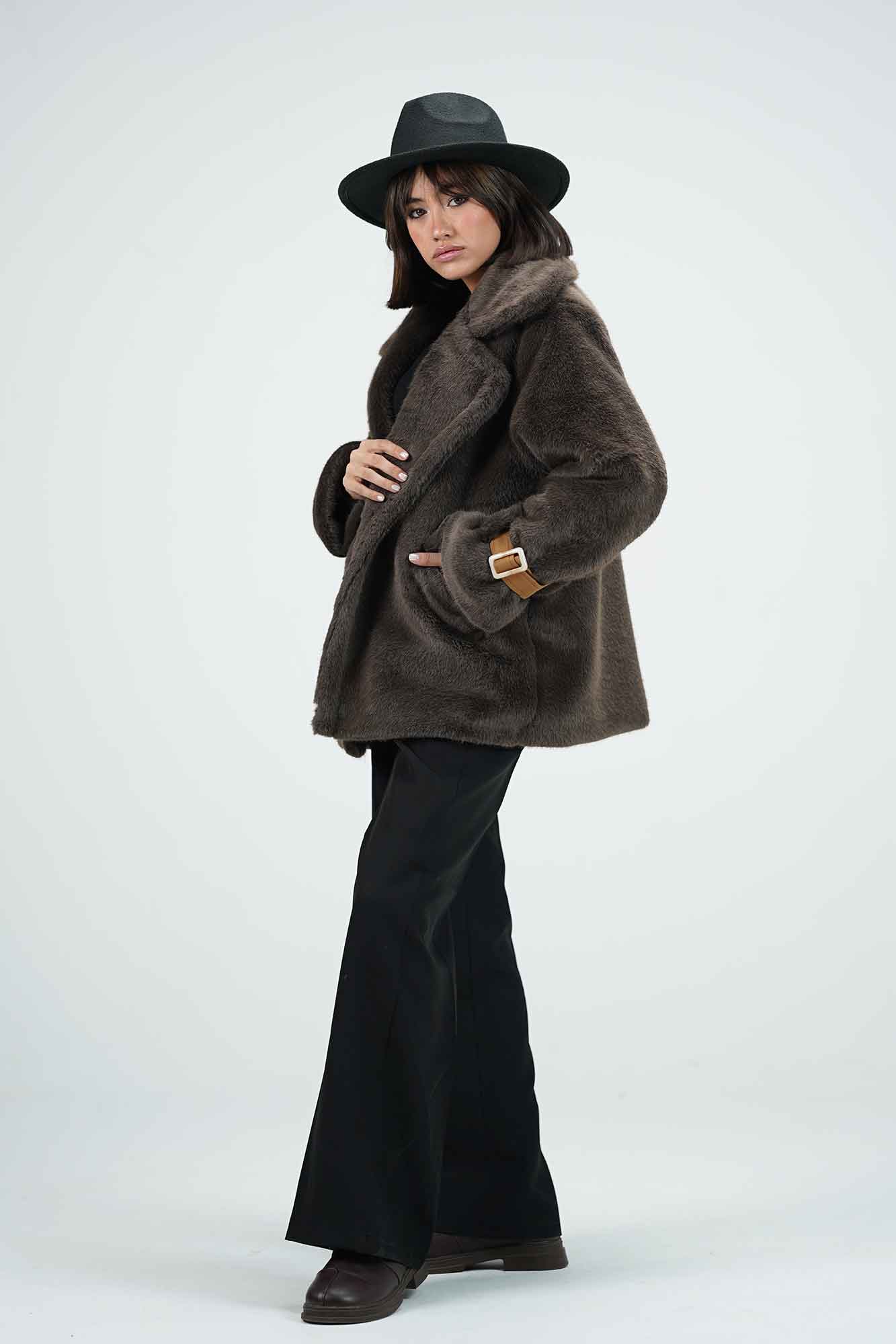 پالتو پوست آستردار نرمینه