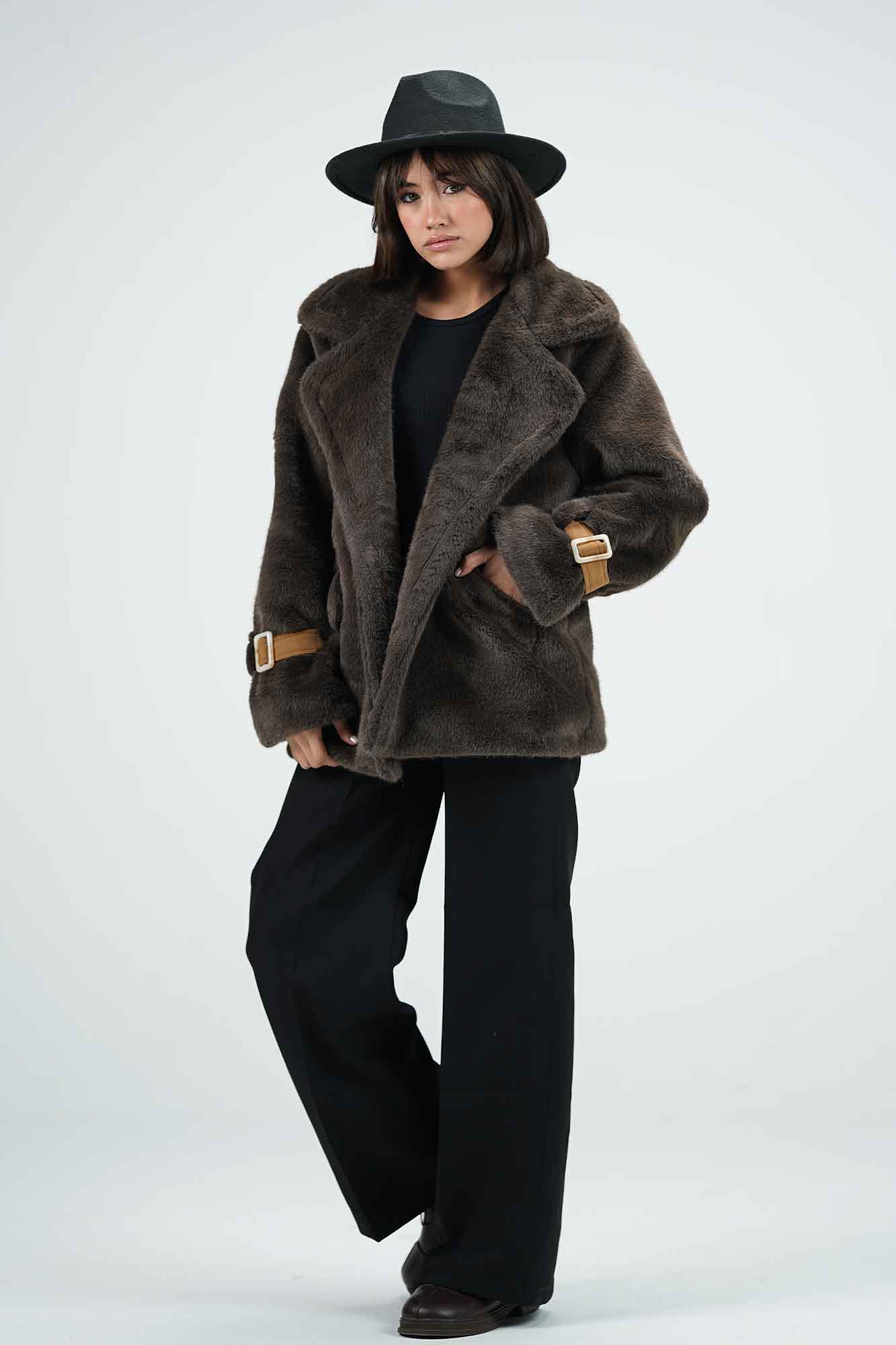 پالتو پوست آستردار نرمینه