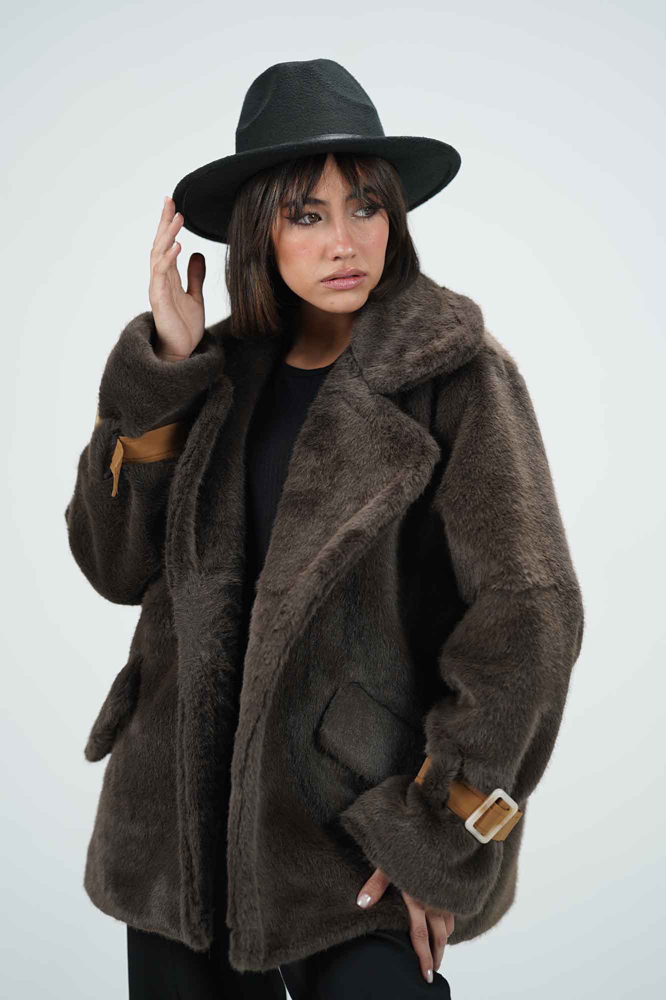 پالتو پوست آستردار نرمینه