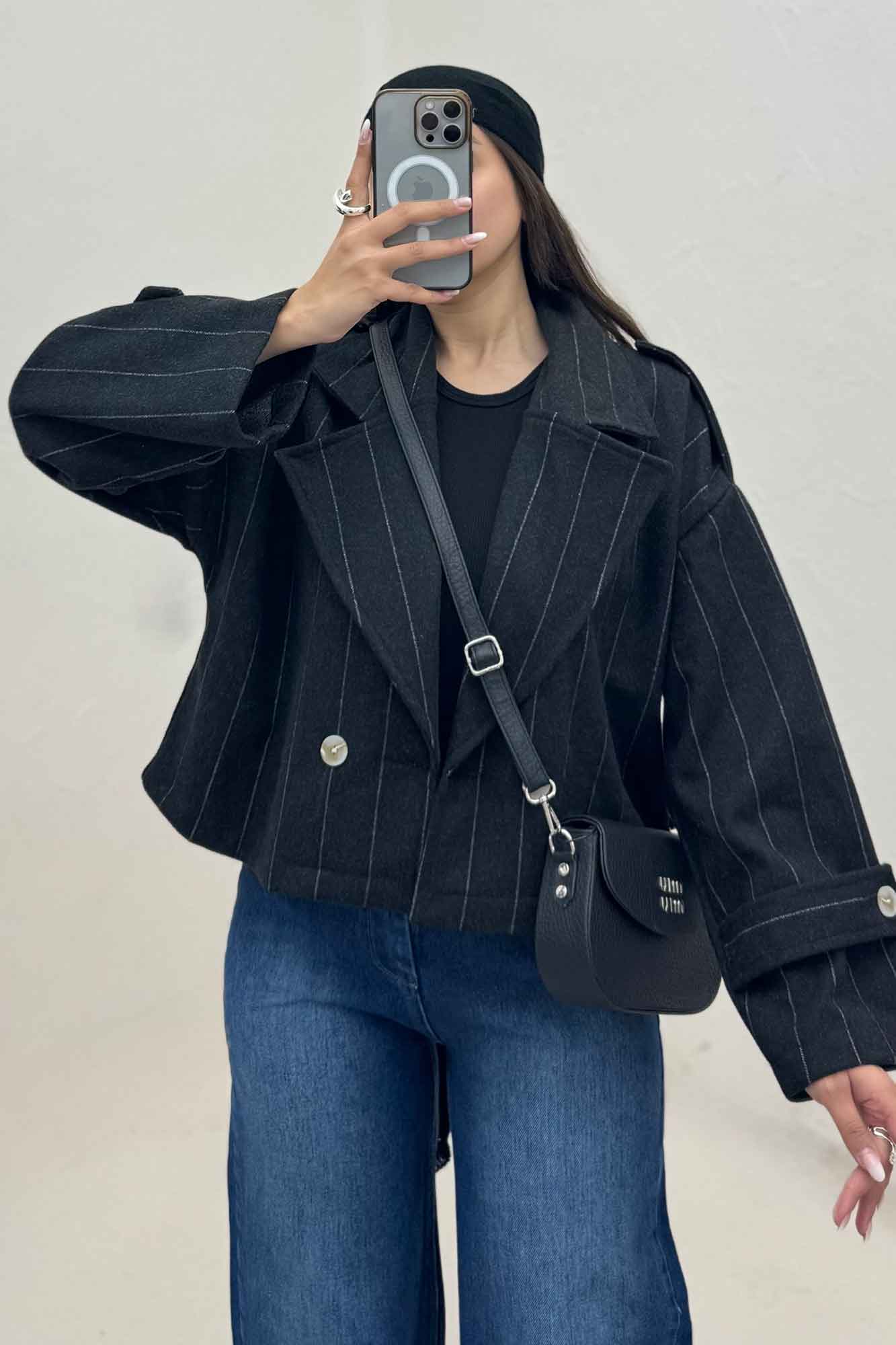 ترنچ کت فوتر دیپلمات دو دکمه کد 1127