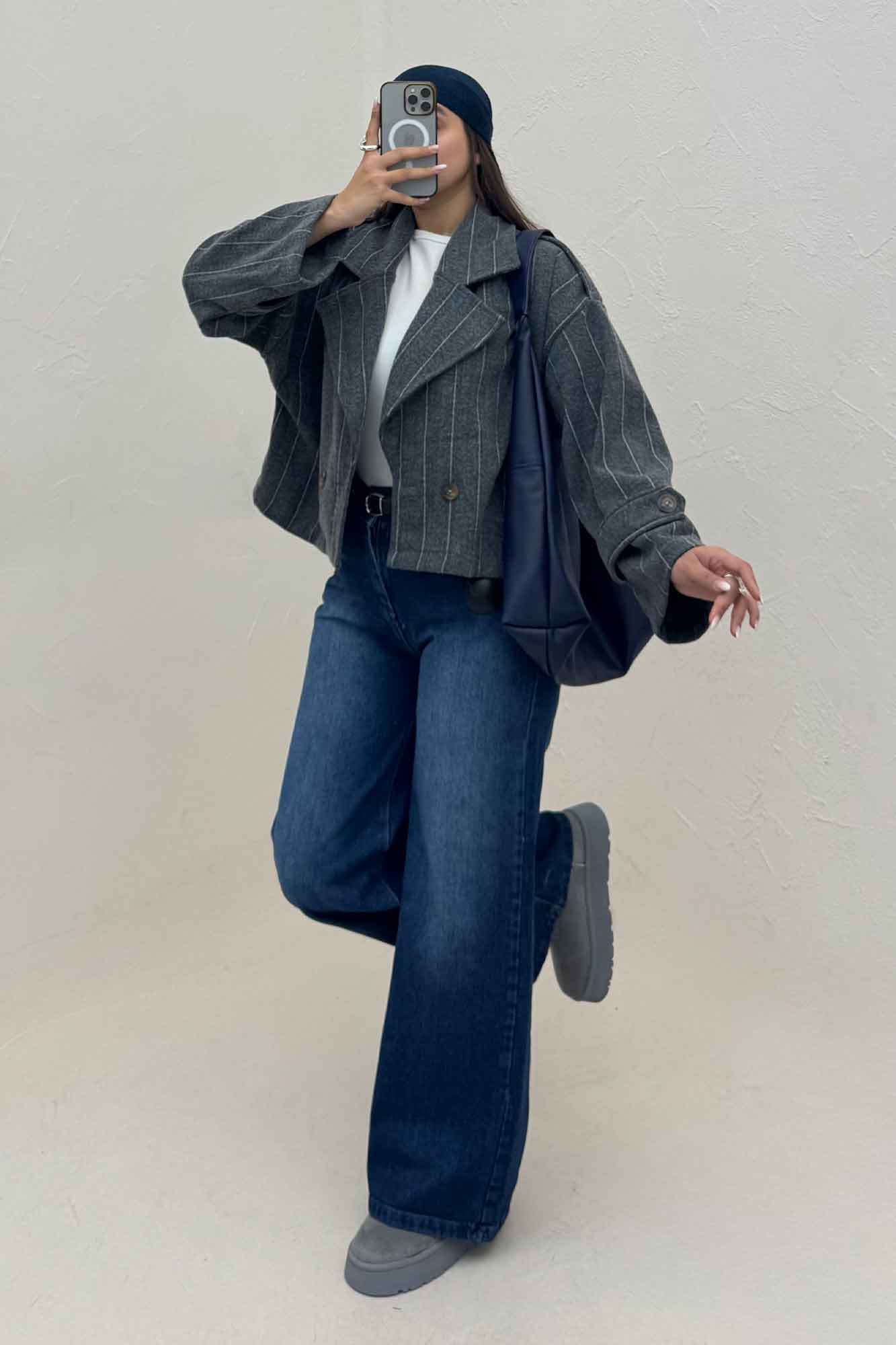 ترنچ کت فوتر دیپلمات دو دکمه کد 1127