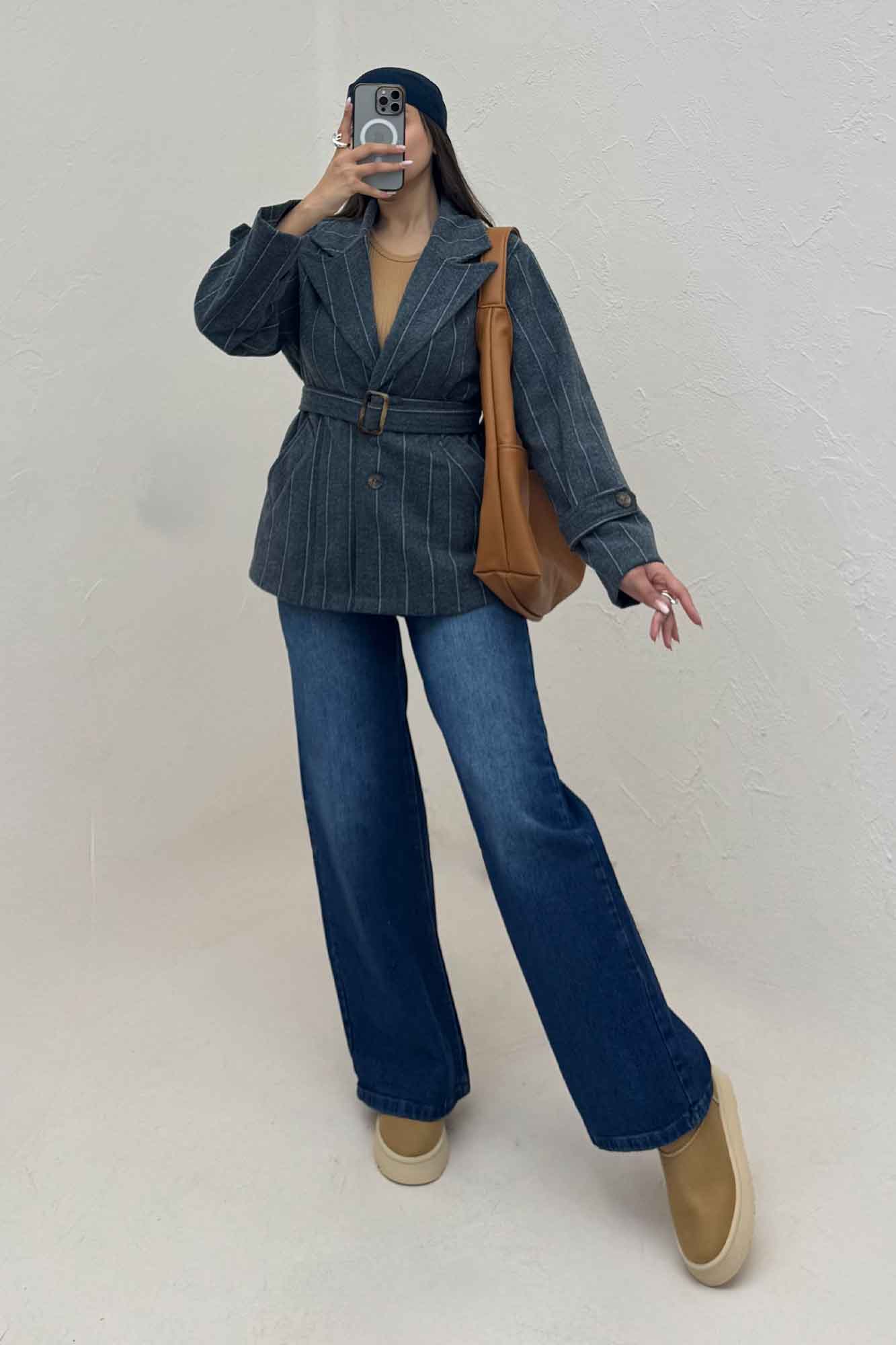 کت فوتر دیپلمات کمربندی کد 1128