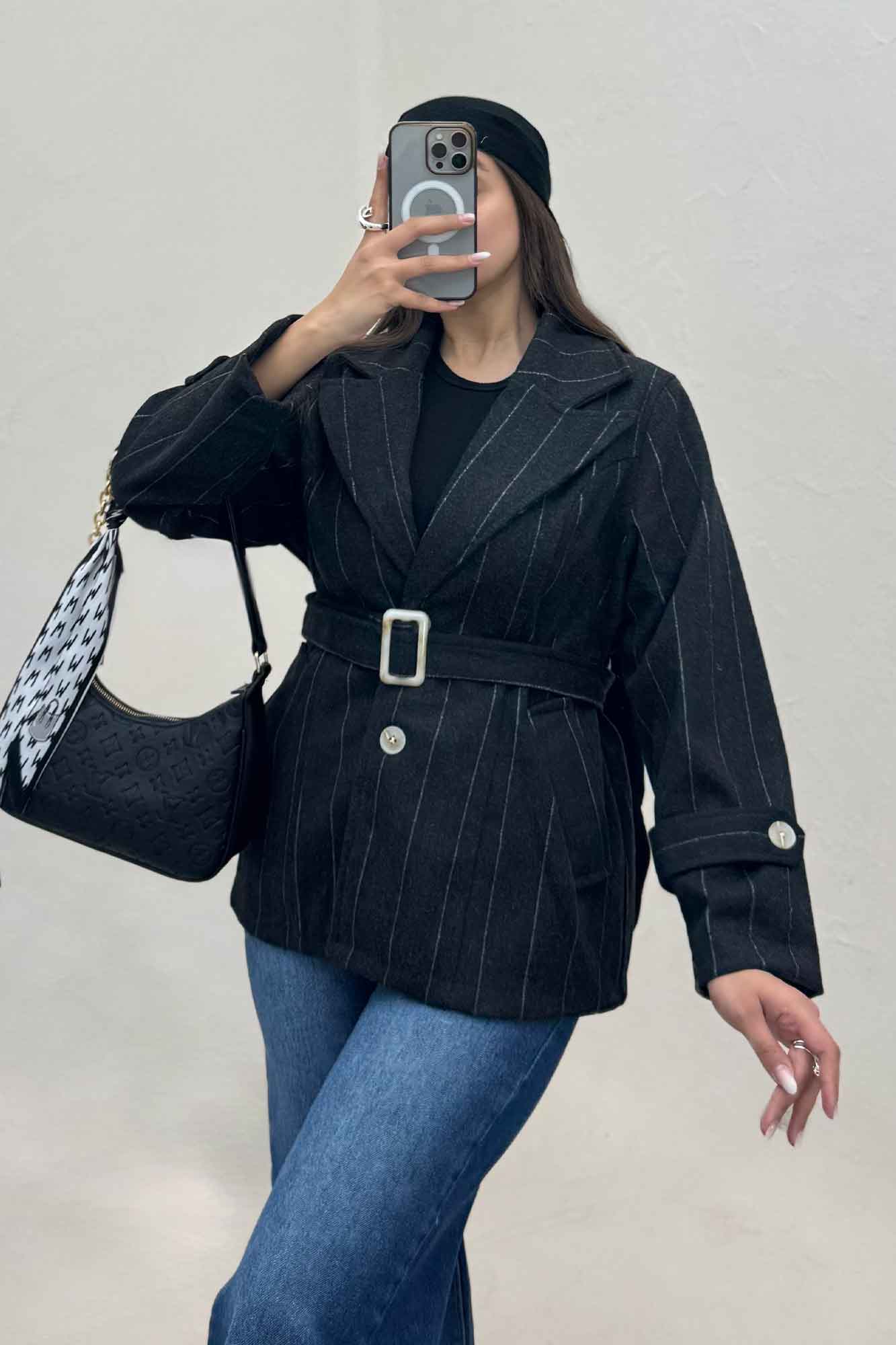 کت فوتر دیپلمات کمربندی کد 1128