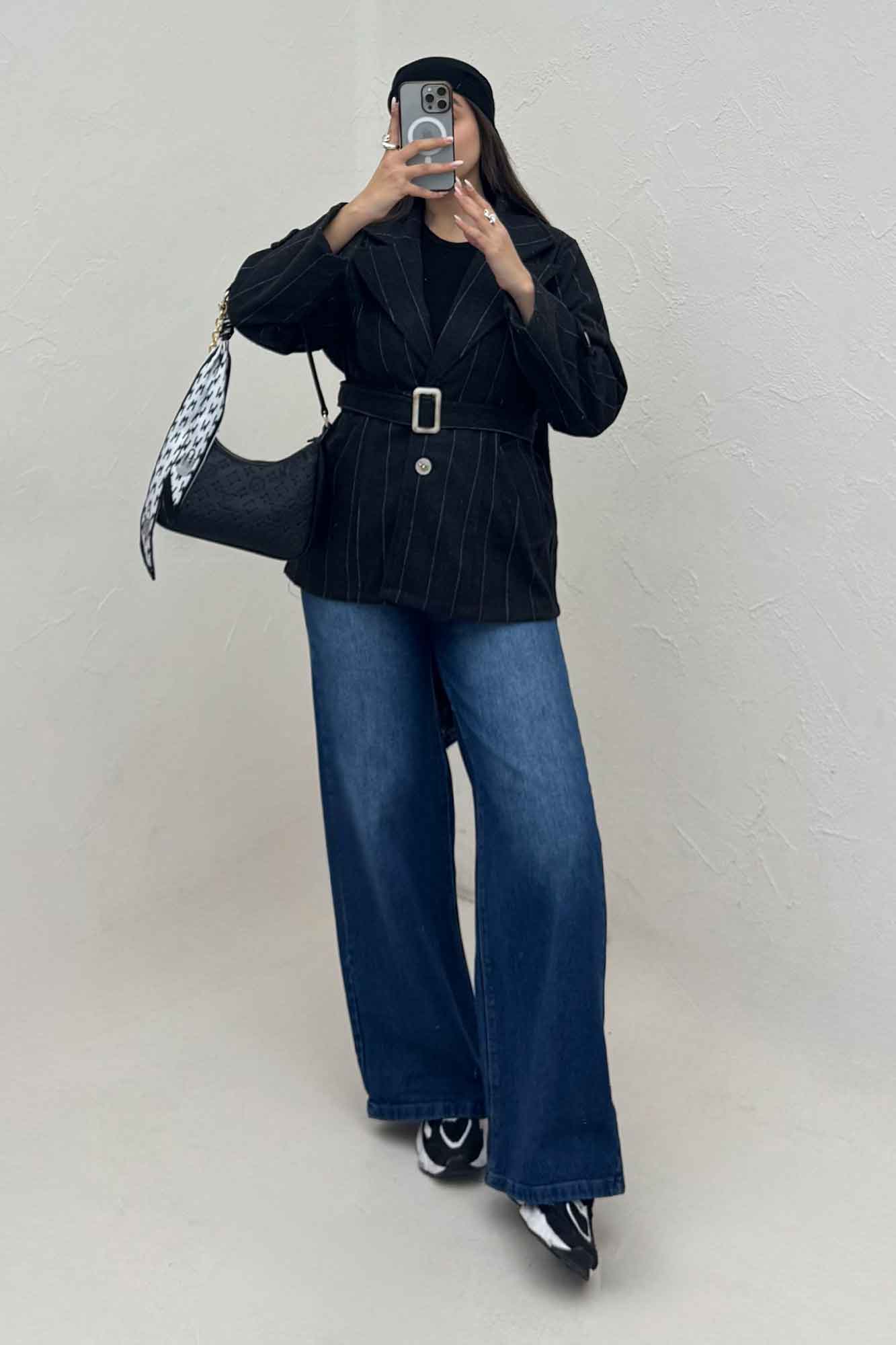 کت فوتر دیپلمات کمربندی کد 1128