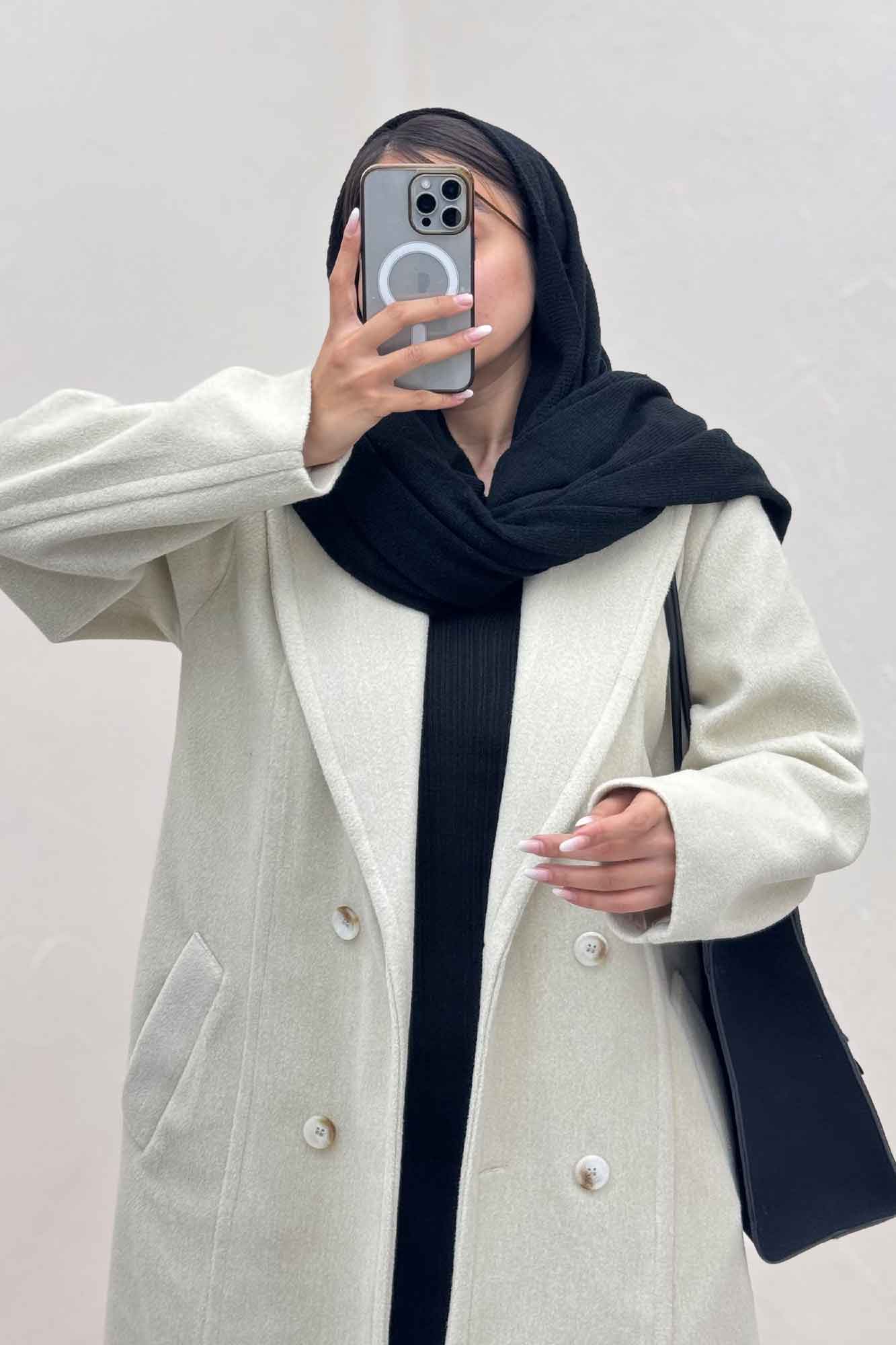 پالتو بلند فوتر آستردار ROMA