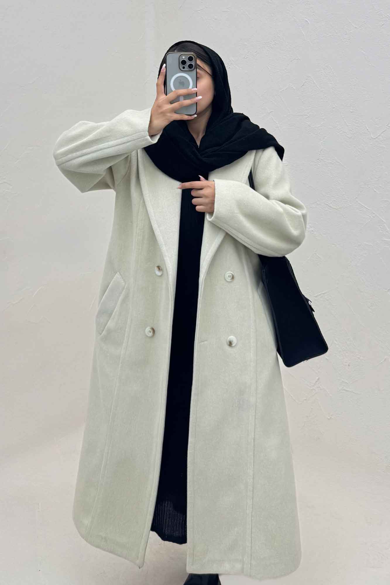 پالتو بلند فوتر آستردار ROMA