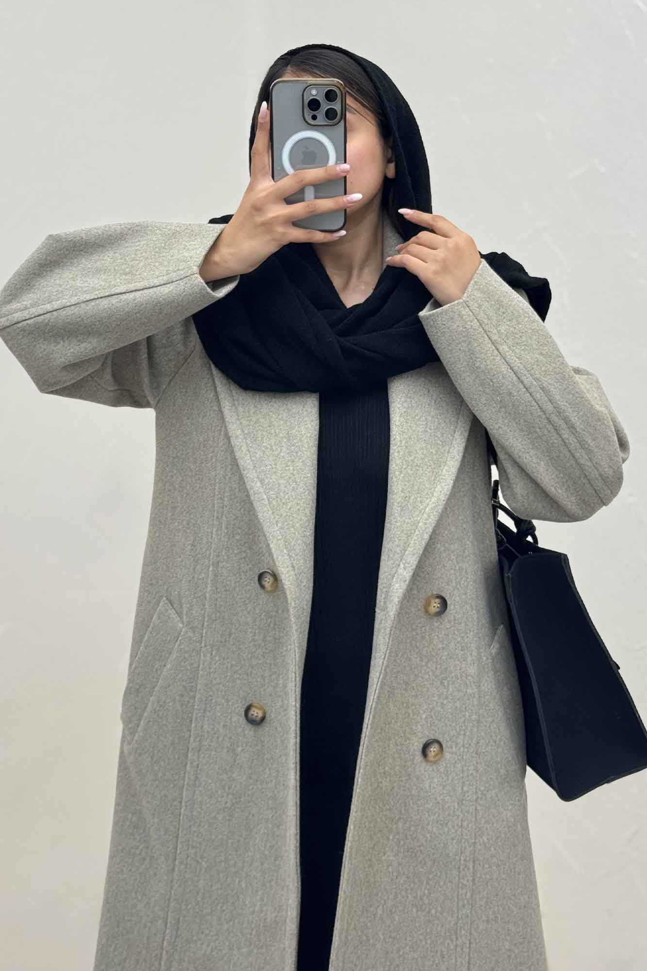 پالتو بلند فوتر آستردار ROMA