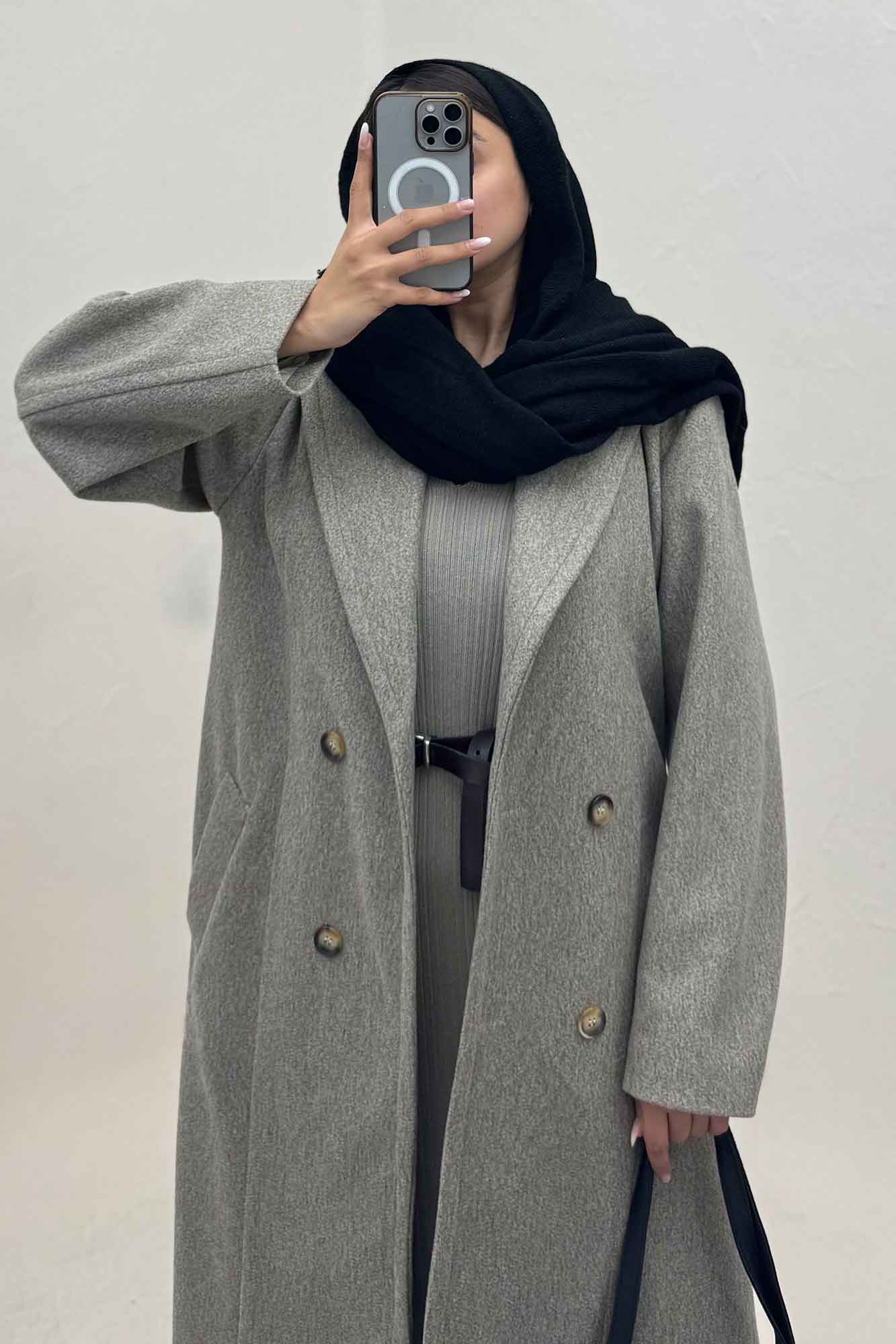 پالتو بلند فوتر آستردار ROMA