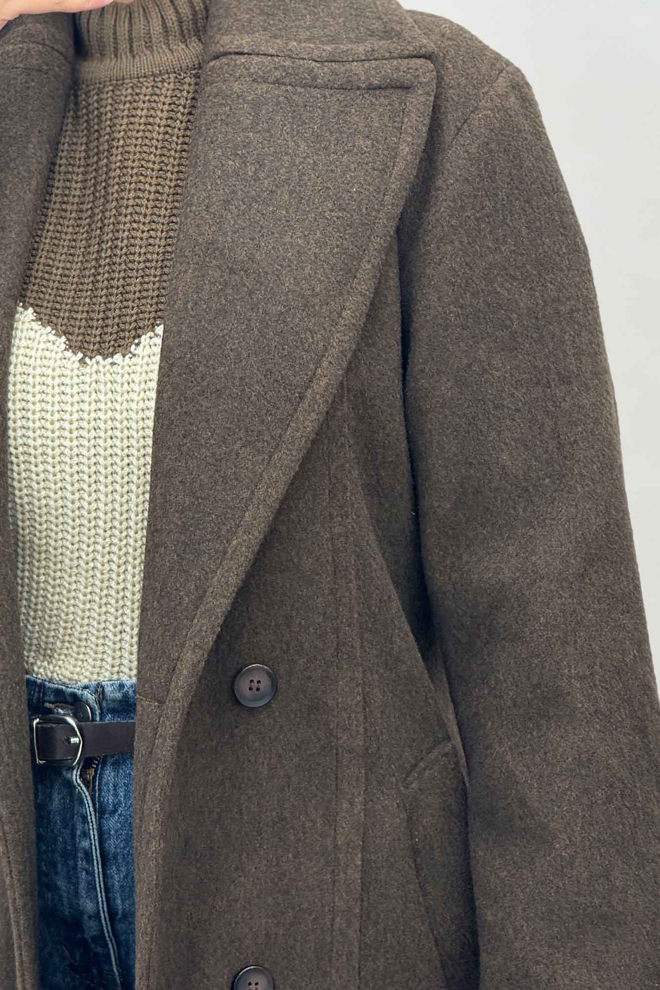 پالتو بلند فوتر آستردار ROMA