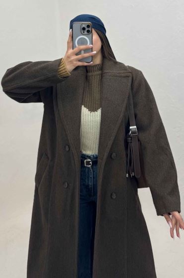 پالتو بلند فوتر آستردار ROMA