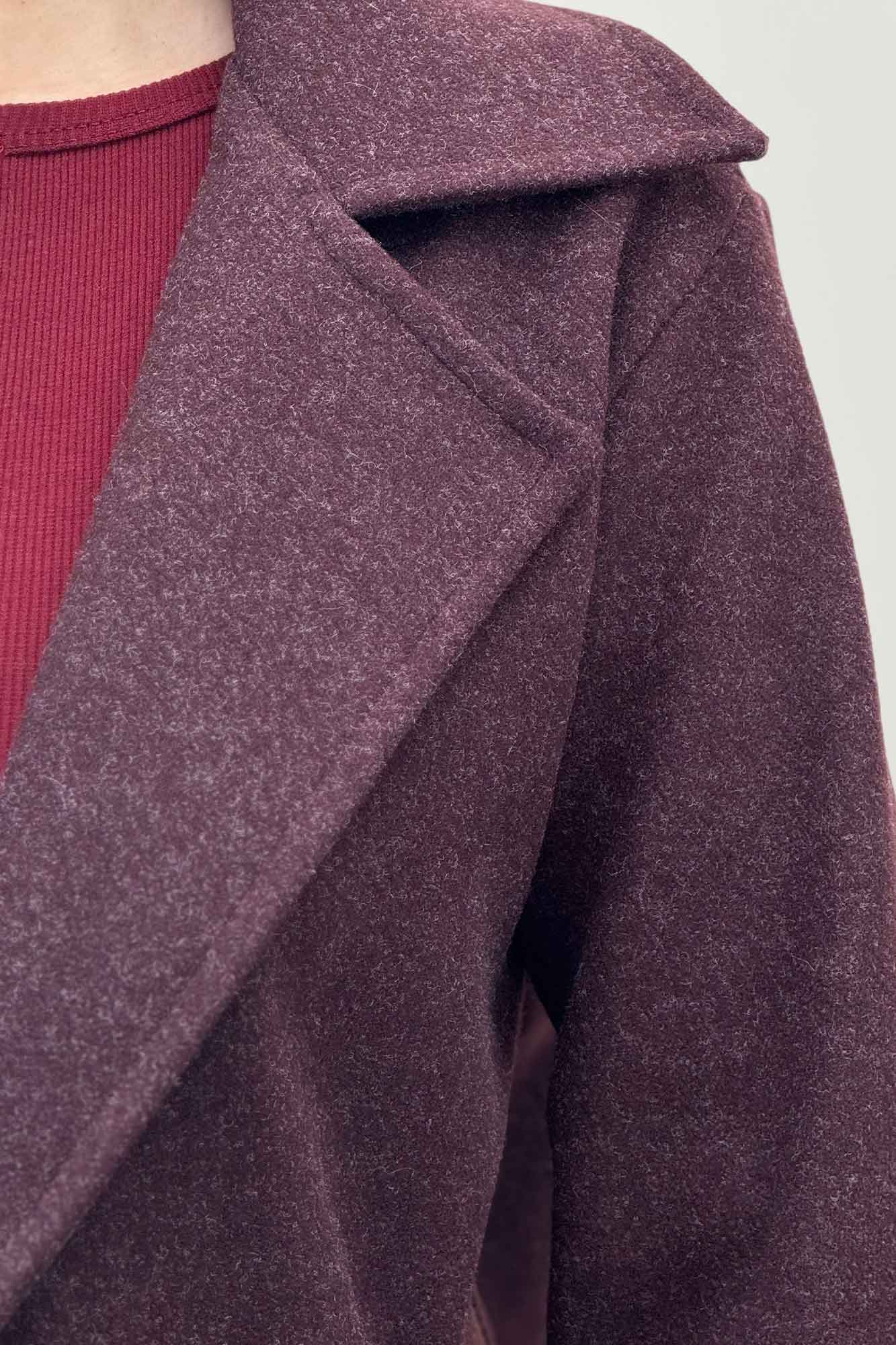 پالتو یقه انگلیسی چهار دکمه فوتر LOOK