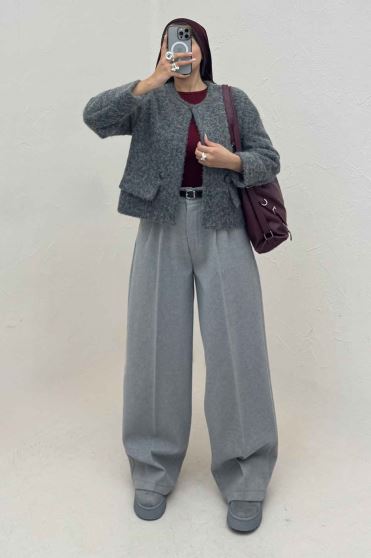 کت آستردار ویکتونا دو درجیب مچ دار