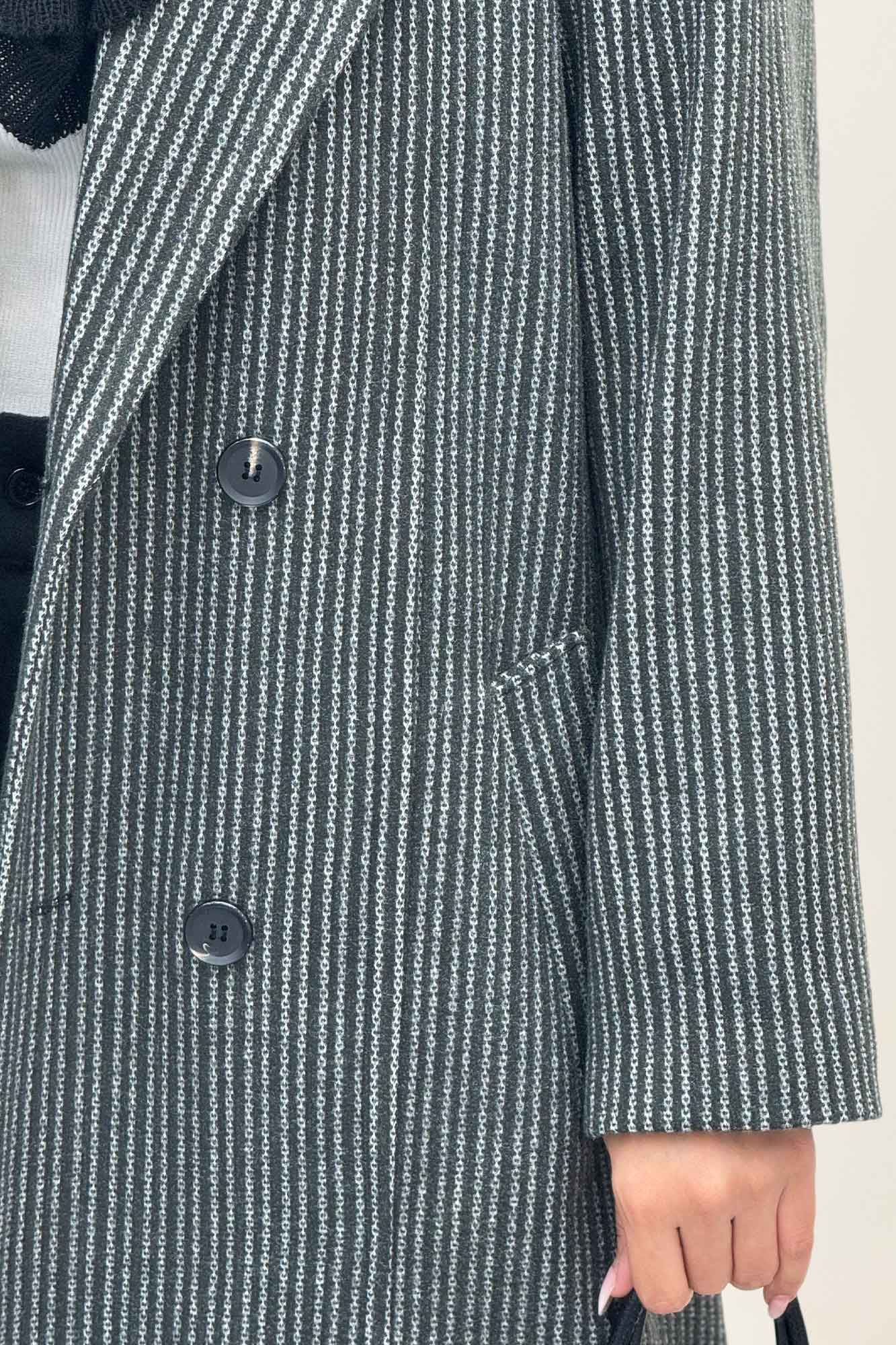 پالتو بلند فوتر زنجیری آستردار یقه دو تیکه