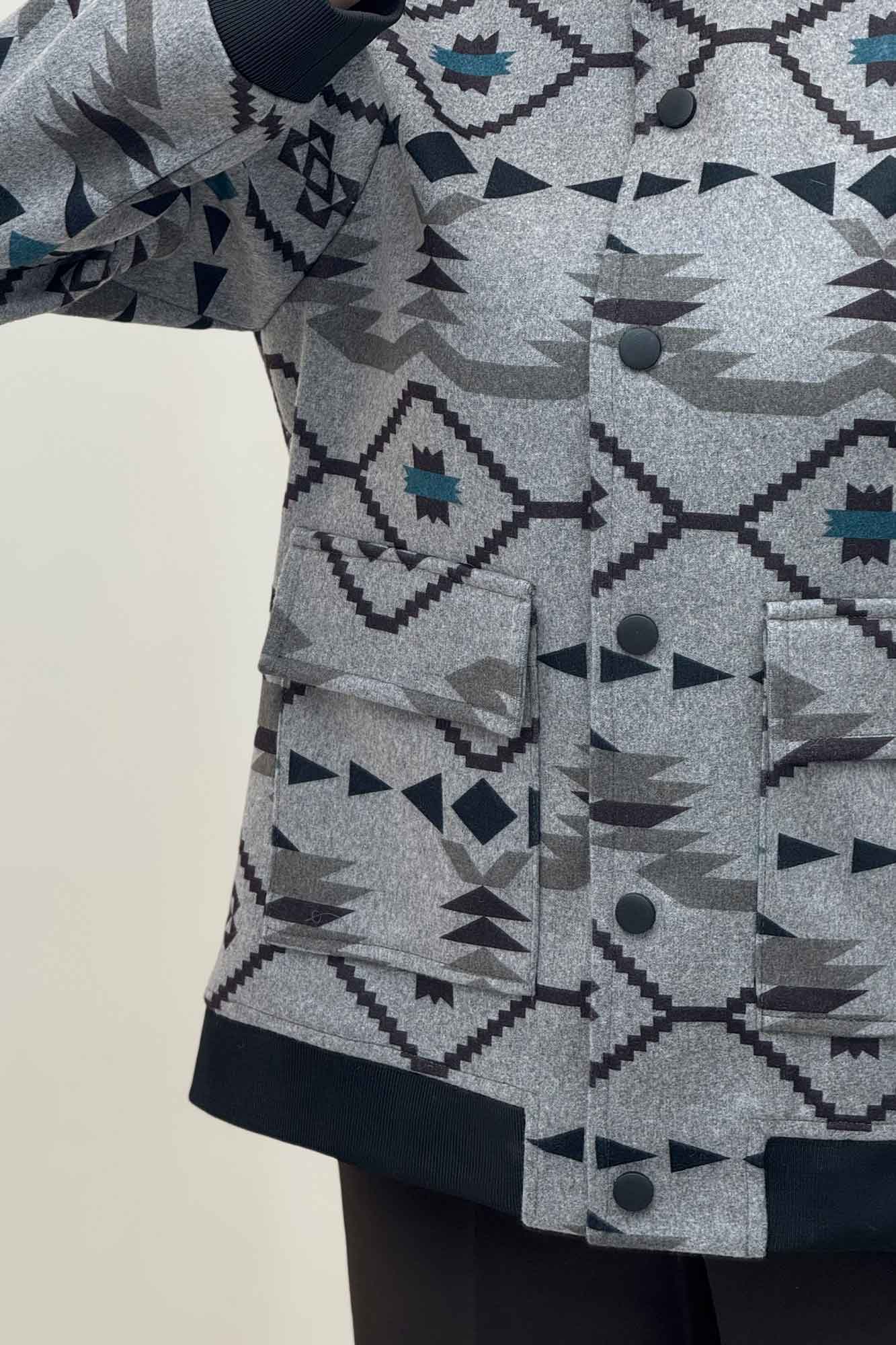 بامبر جکت اسپرت طرح دار کد 5