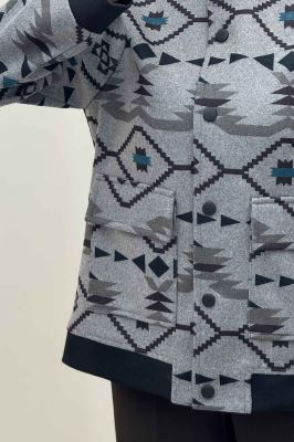 بامبر جکت اسپرت طرح دار کد 5