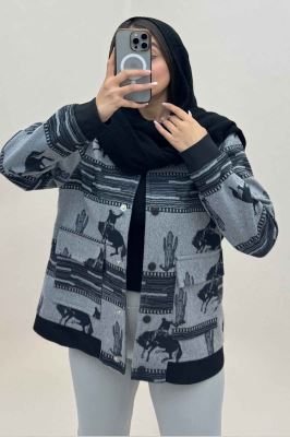 بامبر جکت اسپرت طرح دار کد 2