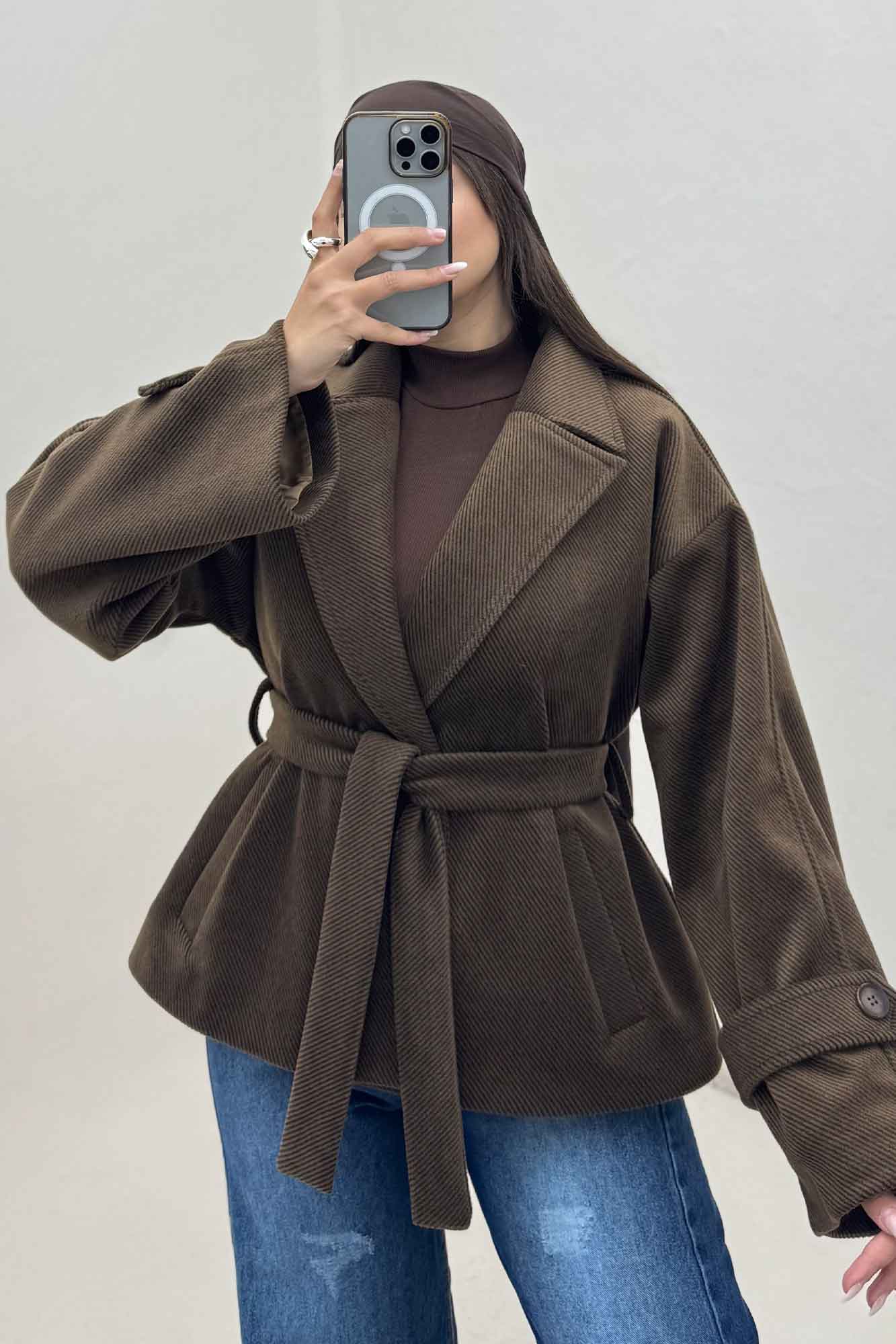 کت فوتر کجراه آستردار متینا