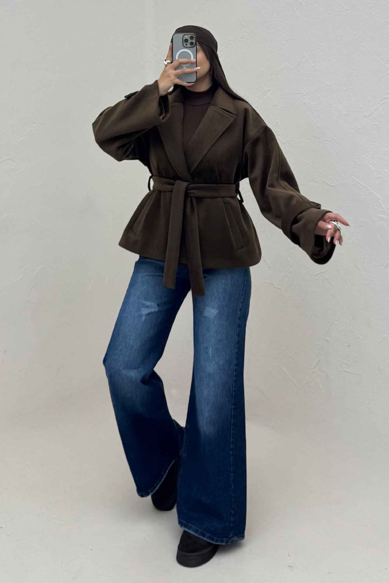 کت فوتر کجراه آستردار متینا