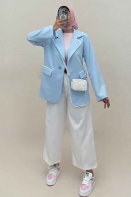 کت مازراتی مغزی دوزی سفید مارکو