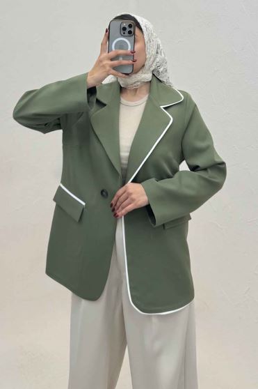 کت مازراتی مغزی دوزی سفید مارکو