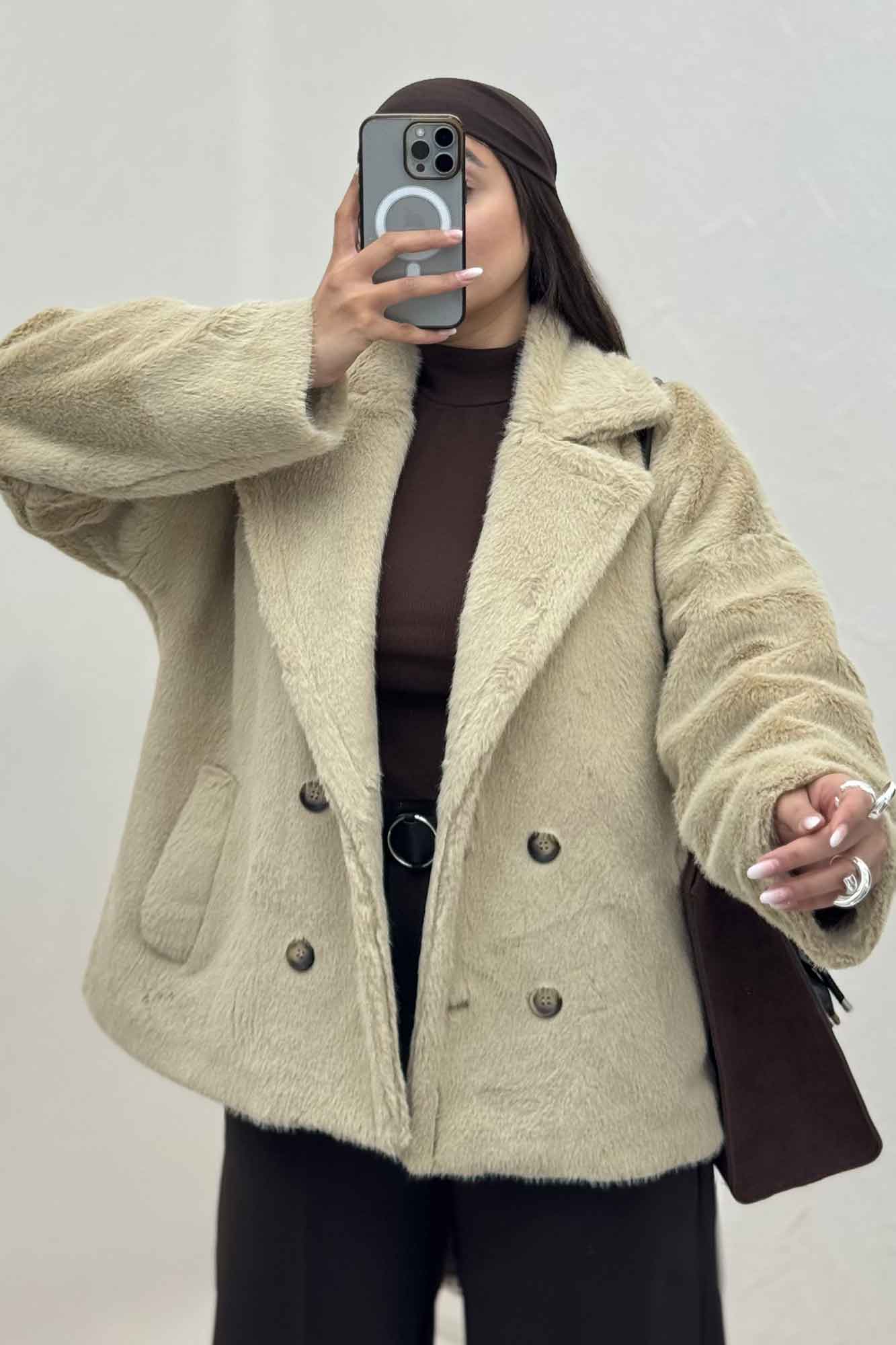 پالتو پوست آستردار ولورا